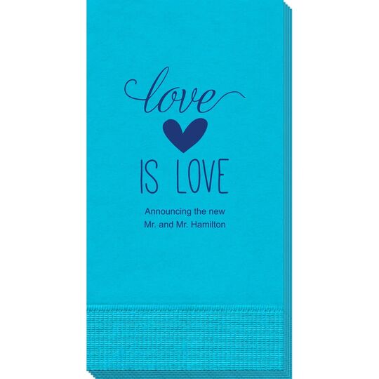 Love is Love Guest Towels